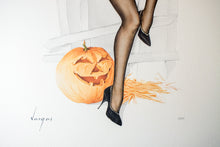 Load image into Gallery viewer, Trick or Trick by Alberto Vargas Lithograph on Arches Paper /200
