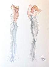Load image into Gallery viewer, Symphony Lithograph by Alberto Vargas, 130 Birthday Collection
